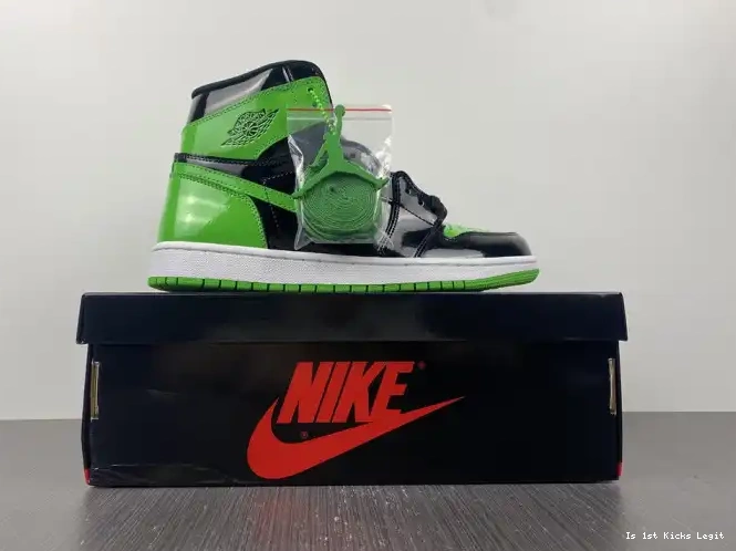 Jordan 1 High Air Pine 555088-030 Green OG 0615